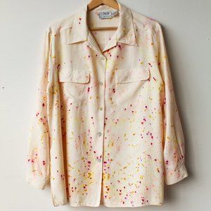 Fields of Marigold Long Sleeve Button Down